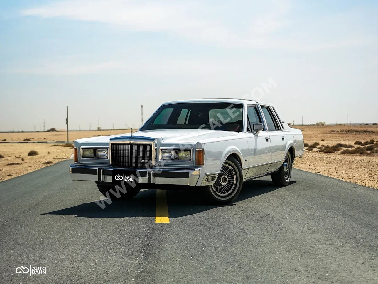 Lincoln  Town Car  1989  Automatic  107,000 Km  8 Cylinder  Rear Wheel Drive (RWD)  Sedan  White