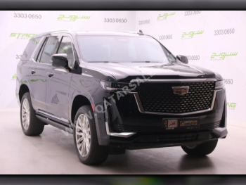 Cadillac  Escalade  Premium  2023  Automatic  24,000 Km  8 Cylinder  Four Wheel Drive (4WD)  SUV  Black  With Warranty