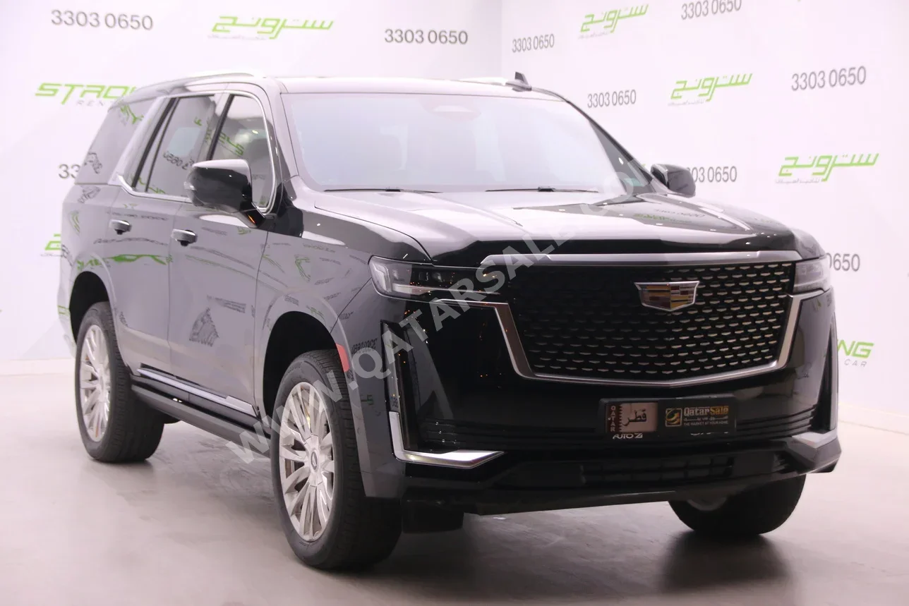 Cadillac  Escalade  Premium  2023  Automatic  24,000 Km  8 Cylinder  Four Wheel Drive (4WD)  SUV  Black  With Warranty