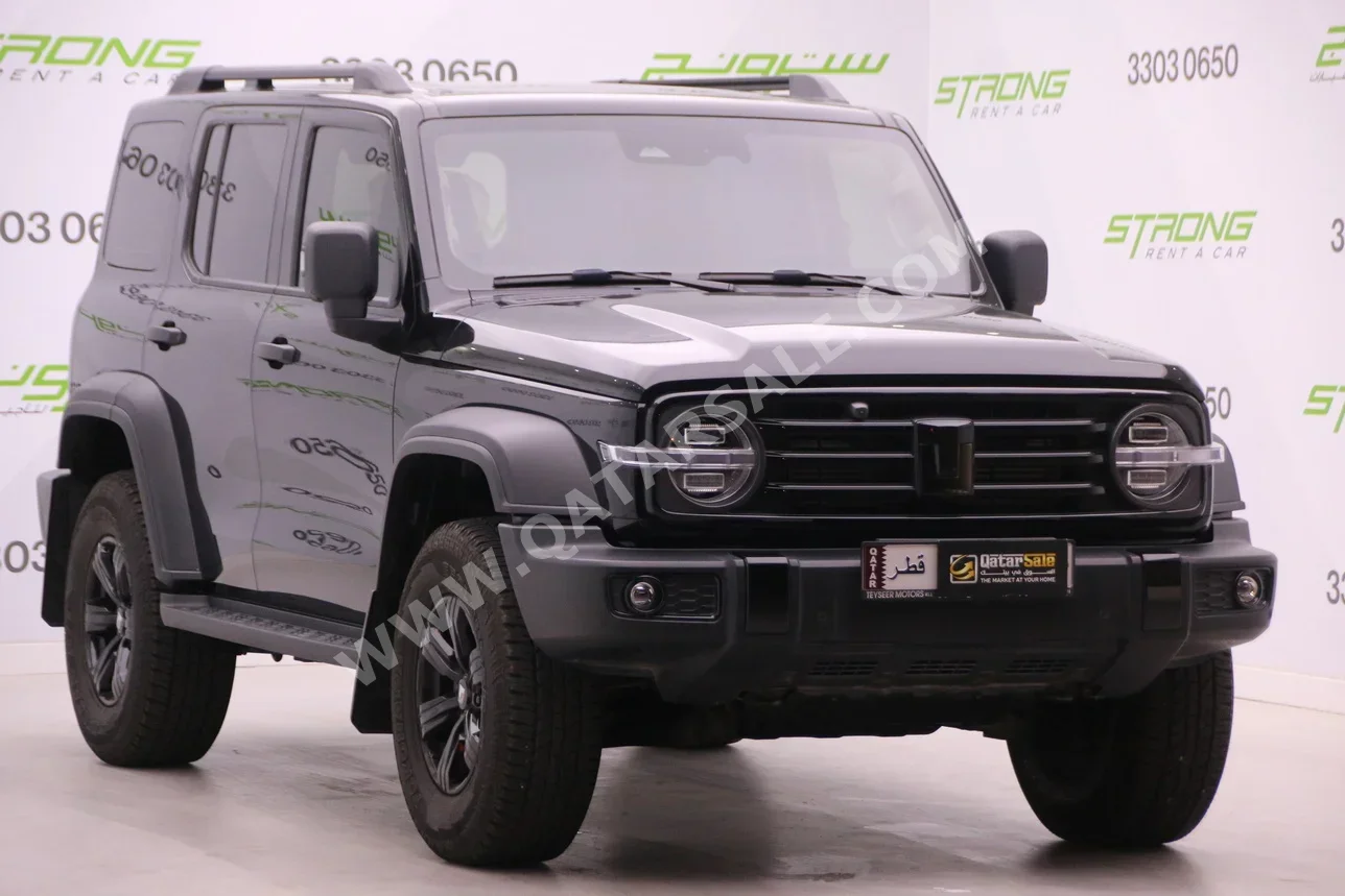 GWM  Tank  300  2025  Automatic  6,000 Km  4 Cylinder  Four Wheel Drive (4WD)  SUV  Black  With Warranty