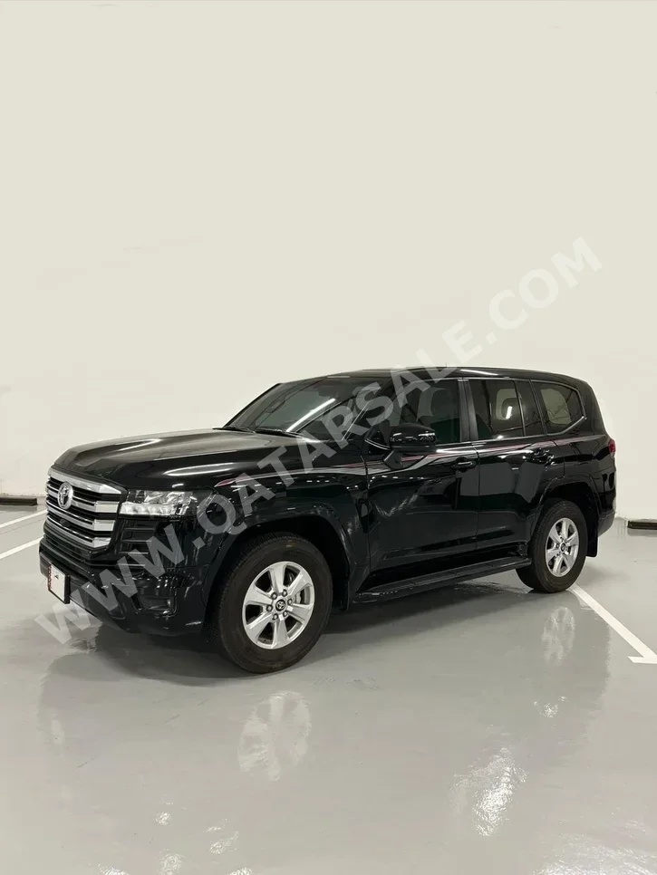 Toyota  Land Cruiser  GXR Twin Turbo  2024  Automatic  52,000 Km  6 Cylinder  Four Wheel Drive (4WD)  SUV  Black  With Warranty