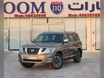 Nissan  Patrol  Platinum  2015  Automatic  213,000 Km  8 Cylinder  Four Wheel Drive (4WD)  SUV  Gray