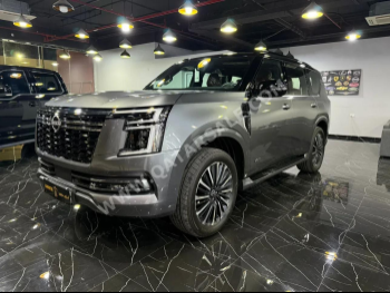 Nissan  Patrol  Platinum turbo  2025  Automatic  0 Km  6 Cylinder  Four Wheel Drive (4WD)  SUV  Gray  With Warranty