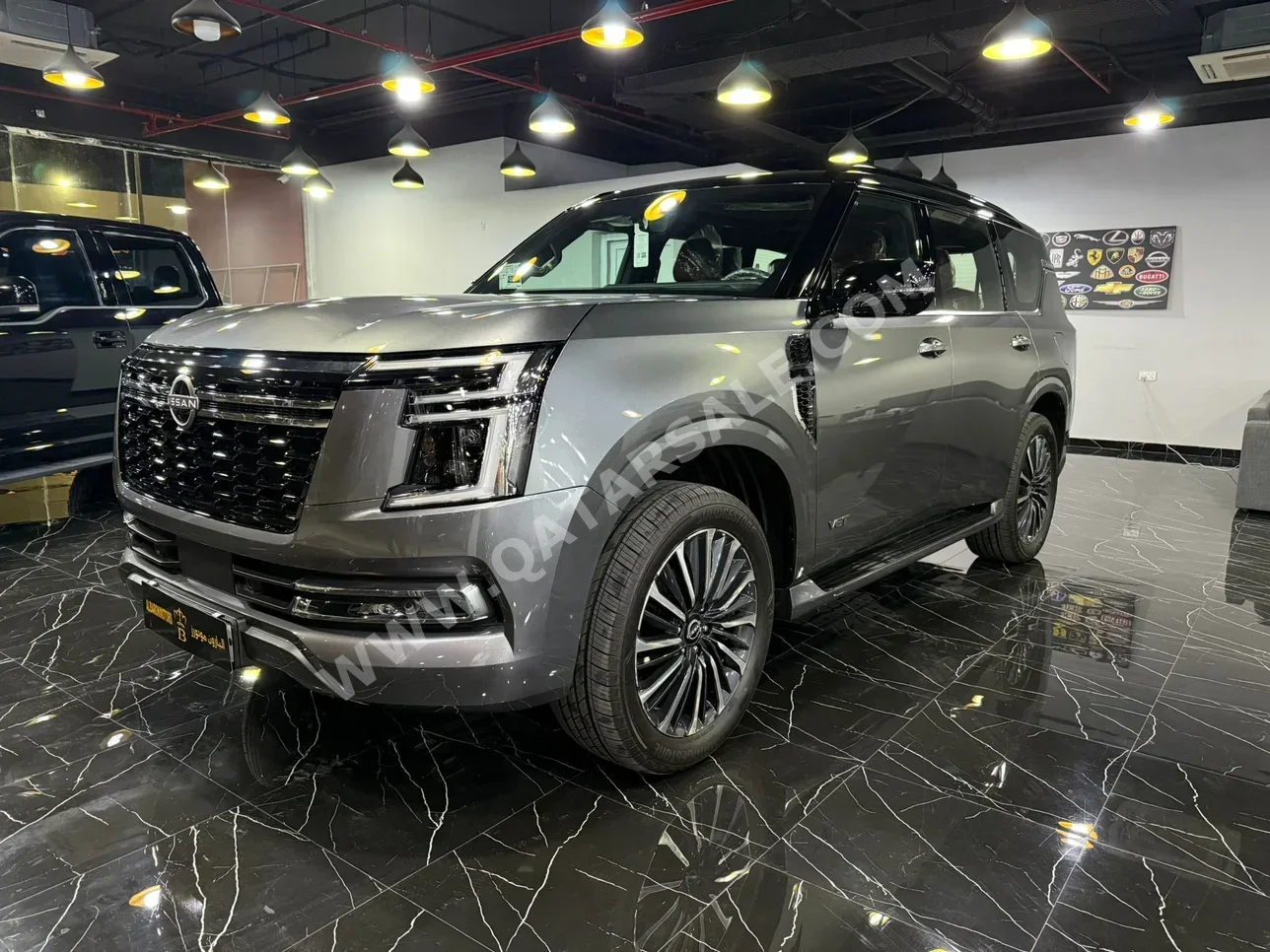 Nissan  Patrol  Platinum turbo  2025  Automatic  0 Km  6 Cylinder  Four Wheel Drive (4WD)  SUV  Gray  With Warranty