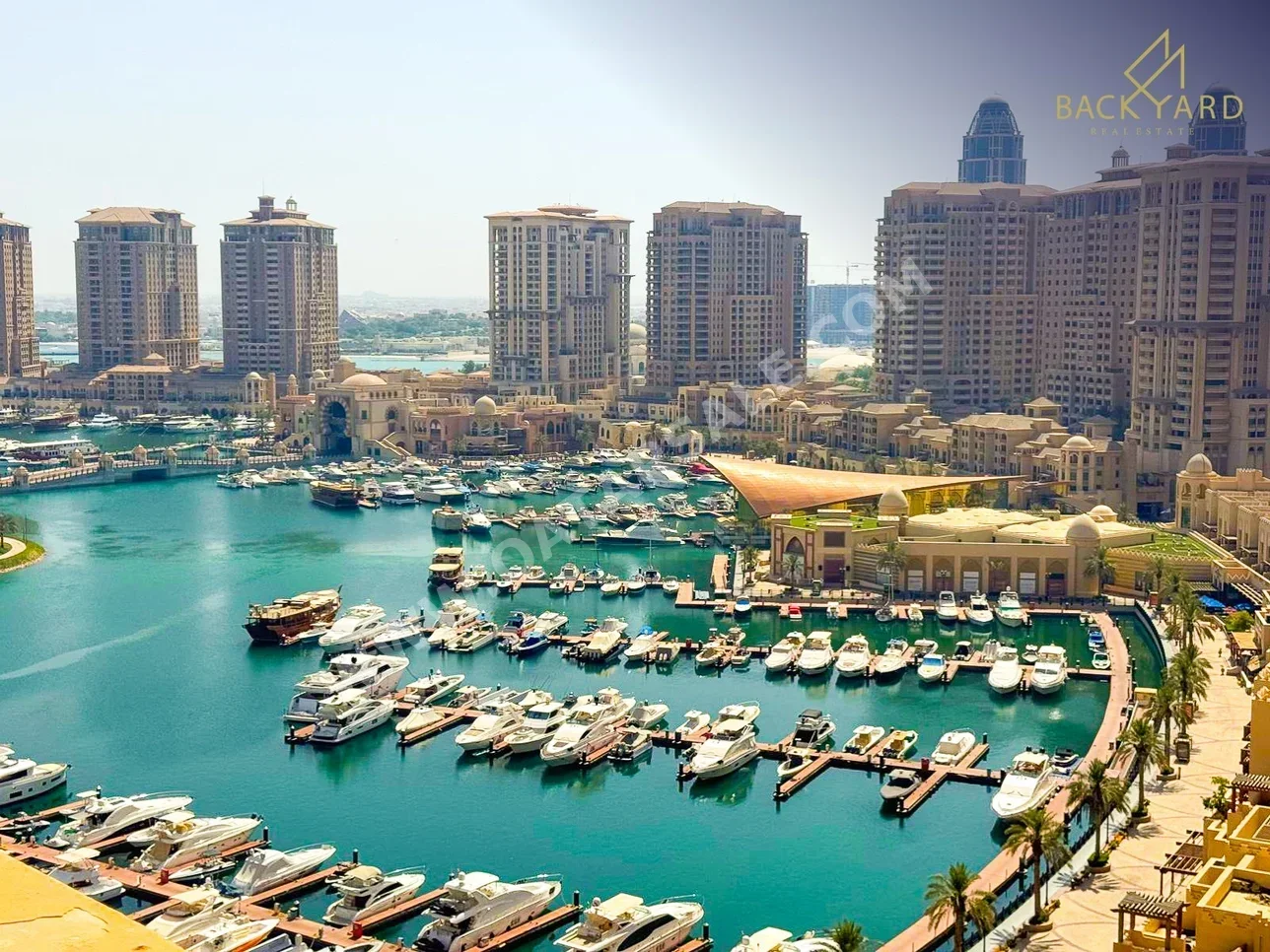 2 Bedrooms  Apartment  For Sale  in Doha -  The Pearl  Semi Furnished