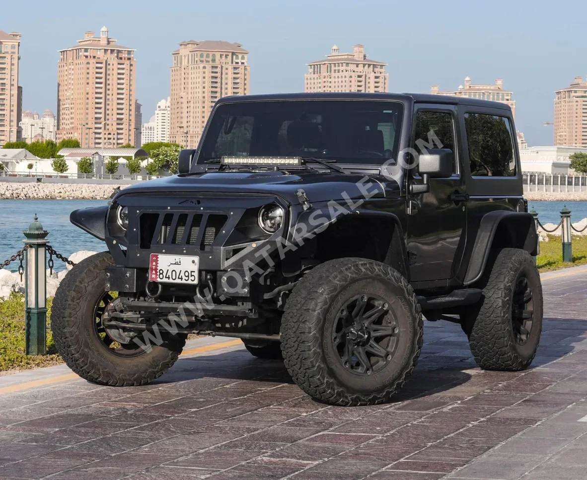 Jeep  Wrangler  Sahara  2015  Automatic  78,000 Km  6 Cylinder  Four Wheel Drive (4WD)  SUV  Black