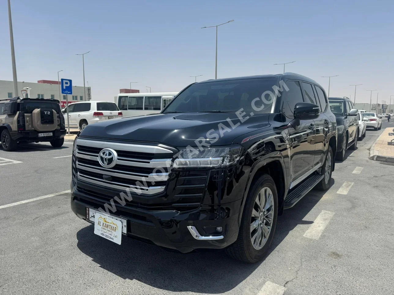 Toyota  Land Cruiser  GXR Twin Turbo  2024  Automatic  30,000 Km  6 Cylinder  Four Wheel Drive (4WD)  SUV  Black  With Warranty