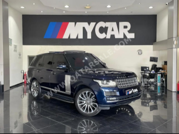 Land Rover  Range Rover  Vogue  Autobiography  2015  Automatic  204,000 Km  8 Cylinder  Four Wheel Drive (4WD)  SUV  Dark Blue