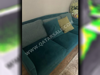 Sofas, Couches & Chairs Sofa Set  - Fabric  - Turquoise