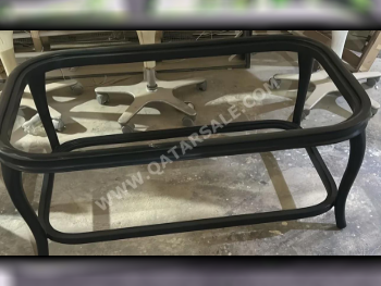 Tables & Sideboards Middle Coffe Table  - Glass  - Black