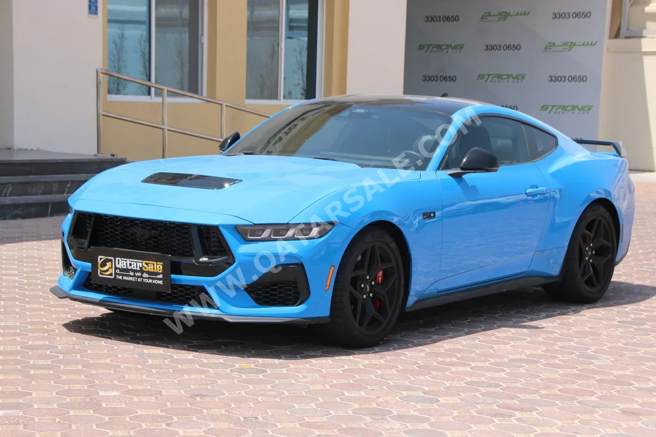 Ford  Mustang  GT  2024  Automatic  3,800 Km  8 Cylinder  Rear Wheel Drive (RWD)  Coupe / Sport  Blue  With Warranty