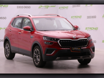 Skoda  Kushaq  2023  Automatic  0 Km  4 Cylinder  Front Wheel Drive (FWD)  SUV  Red  With Warranty