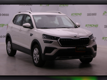 Skoda  Kushaq  2024  Automatic  0 Km  4 Cylinder  Front Wheel Drive (FWD)  SUV  White  With Warranty