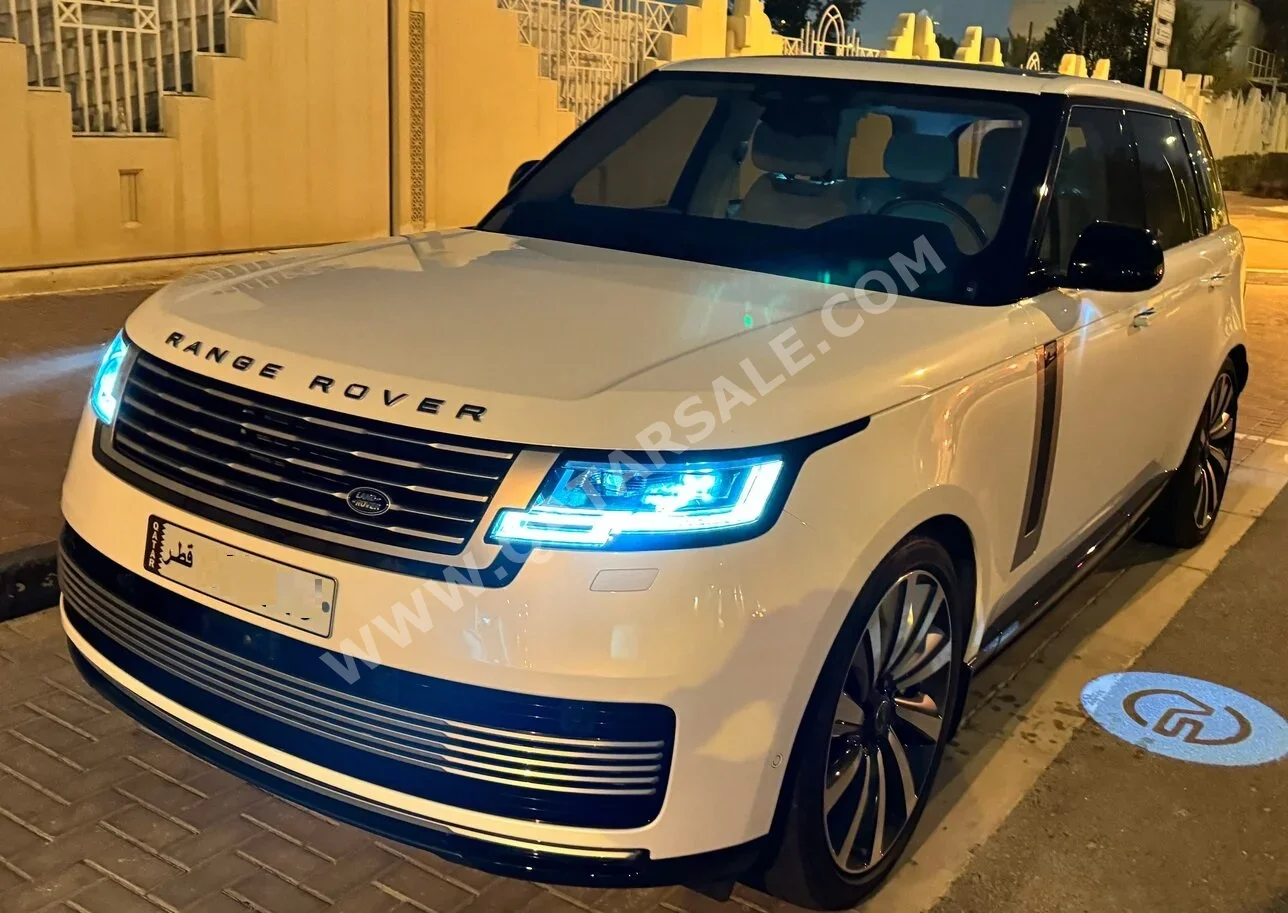 Land Rover  Range Rover  SV  2023  Automatic  26,000 Km  8 Cylinder  Four Wheel Drive (4WD)  SUV  White  With Warranty