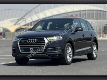 Audi  Q7  2019  Automatic  80,000 Km  6 Cylinder  Four Wheel Drive (4WD)  SUV  Black