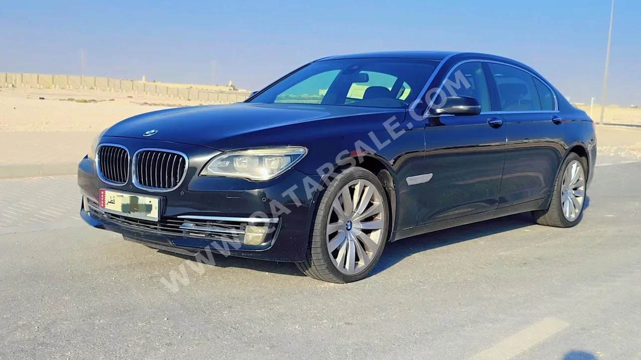BMW  7-Series  740 Li  2014  Automatic  201,000 Km  6 Cylinder  Rear Wheel Drive (RWD)  Sedan  Black