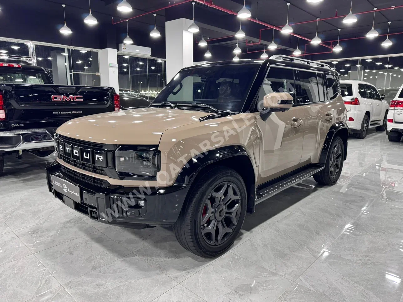 Jetour  T2  Luxury  2024  Automatic  12,000 Km  4 Cylinder  Four Wheel Drive (4WD)  SUV  Beige  With Warranty