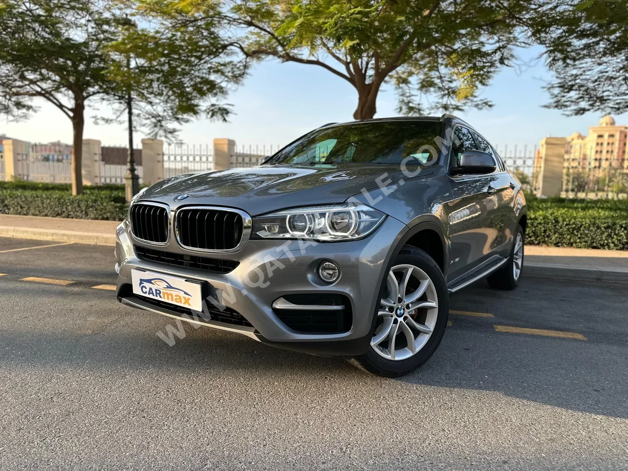 BMW  X-Series  X6  2017  Automatic  89,000 Km  6 Cylinder  Four Wheel Drive (4WD)  SUV  Gray