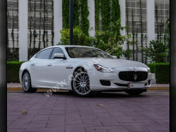 Maserati  Quattroporte  GTS  2016  Automatic  95,000 Km  8 Cylinder  Rear Wheel Drive (RWD)  Sedan  White