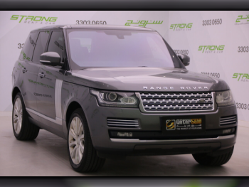 Land Rover  Range Rover  Vogue SE Super charged  2016  Automatic  130,000 Km  8 Cylinder  Four Wheel Drive (4WD)  SUV  Gray
