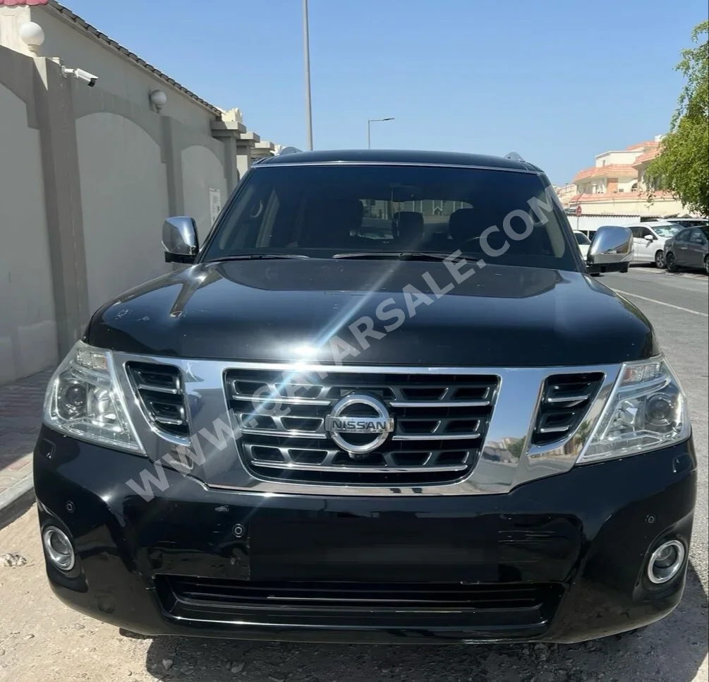Nissan  Patrol  Platinum  2017  Automatic  192,000 Km  6 Cylinder  Four Wheel Drive (4WD)  SUV  Black