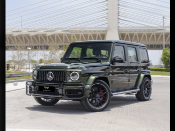 Mercedes-Benz  G-Class  63 AMG  2021  Automatic  46,000 Km  8 Cylinder  Four Wheel Drive (4WD)  SUV  Black  With Warranty