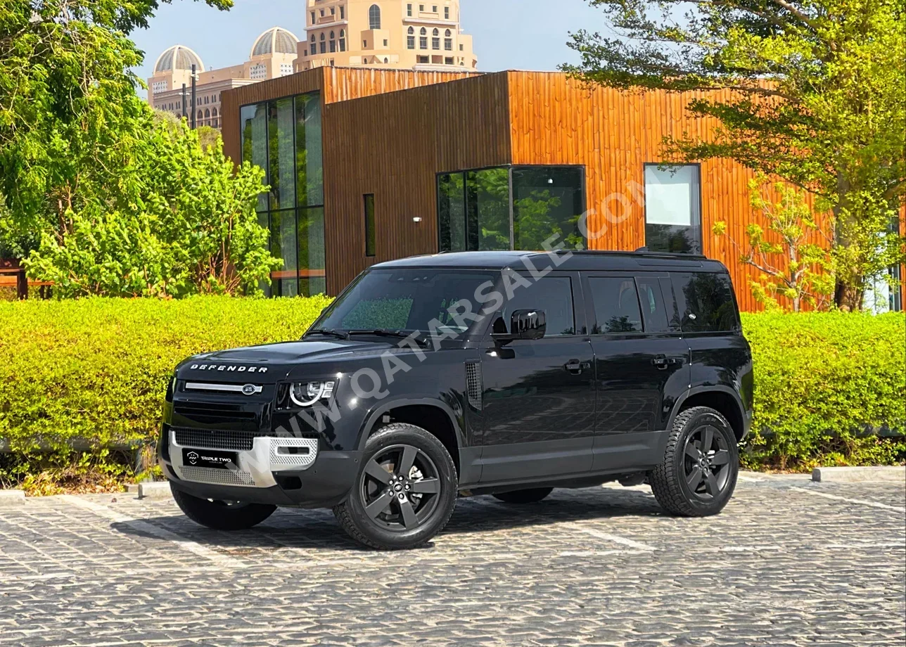 Land Rover  Defender  110 S  2024  Automatic  26,900 Km  4 Cylinder  Four Wheel Drive (4WD)  SUV  Black  With Warranty