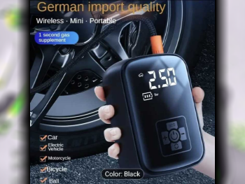 Portable Air Compressor Electric  Black  China  0 Gallon