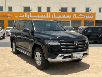 تويوتا  لاند كروزر  جي اكس  2024  اوتوماتيك  1,000 كم  6 سلندر  دفع رباعي  اس يو في  أسود  تحت الضمان
