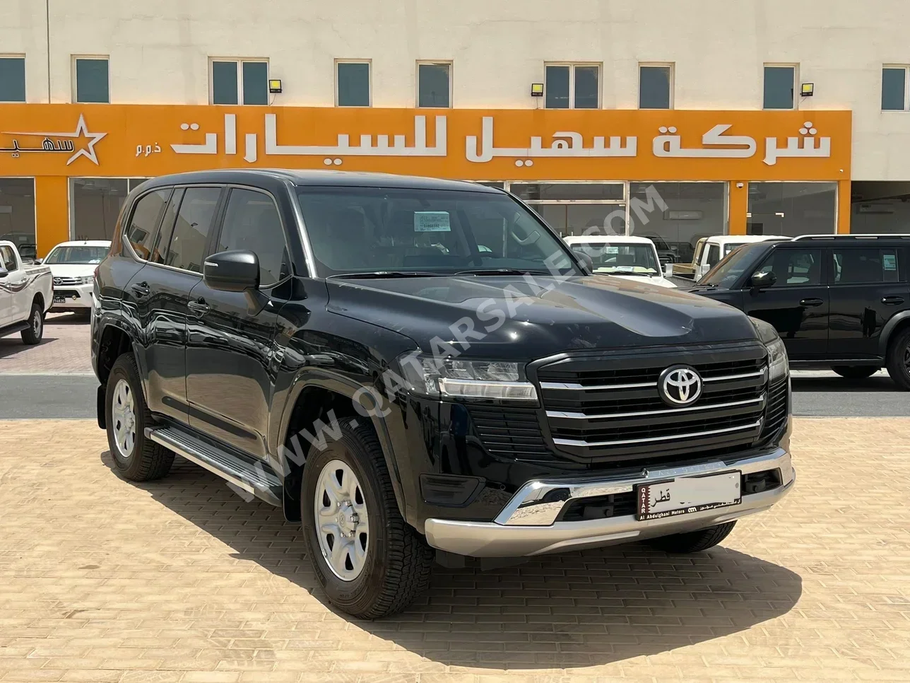 Toyota  Land Cruiser  GX  2024  Automatic  1,000 Km  6 Cylinder  Four Wheel Drive (4WD)  SUV  Black  With Warranty
