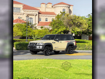 Nissan  Patrol  Super Safari  2024  Automatic  10,900 Km  6 Cylinder  Four Wheel Drive (4WD)  SUV  Beige  With Warranty