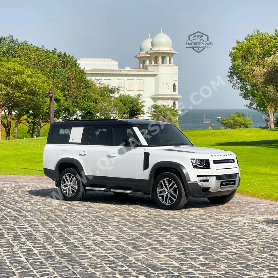 Land Rover  Defender  130  2023  Automatic  47,900 Km  6 Cylinder  Four Wheel Drive (4WD)  SUV  White  With Warranty