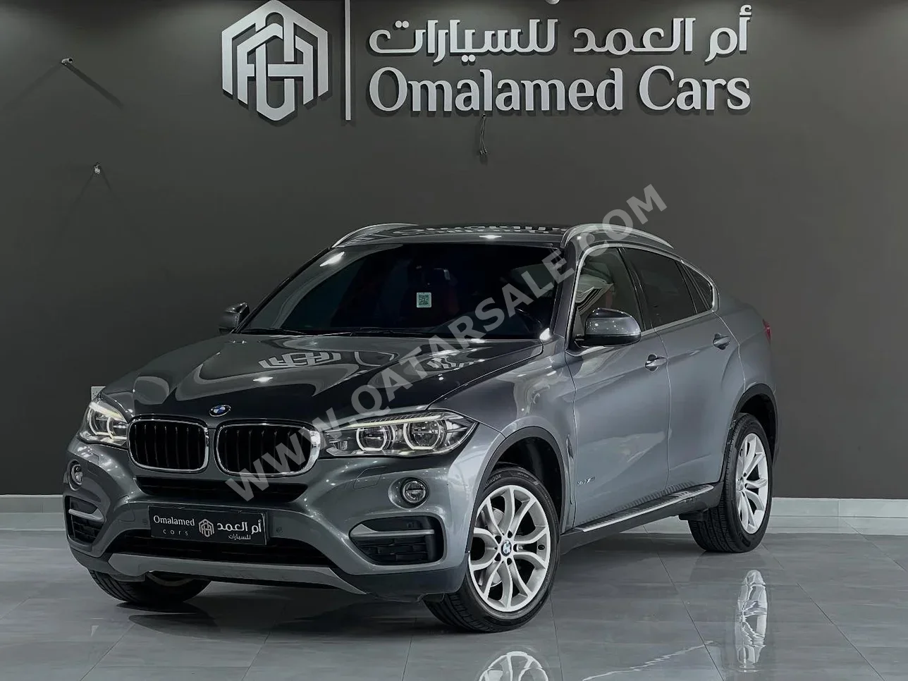 BMW  X-Series  X6  2017  Automatic  130,000 Km  6 Cylinder  Four Wheel Drive (4WD)  SUV  Silver
