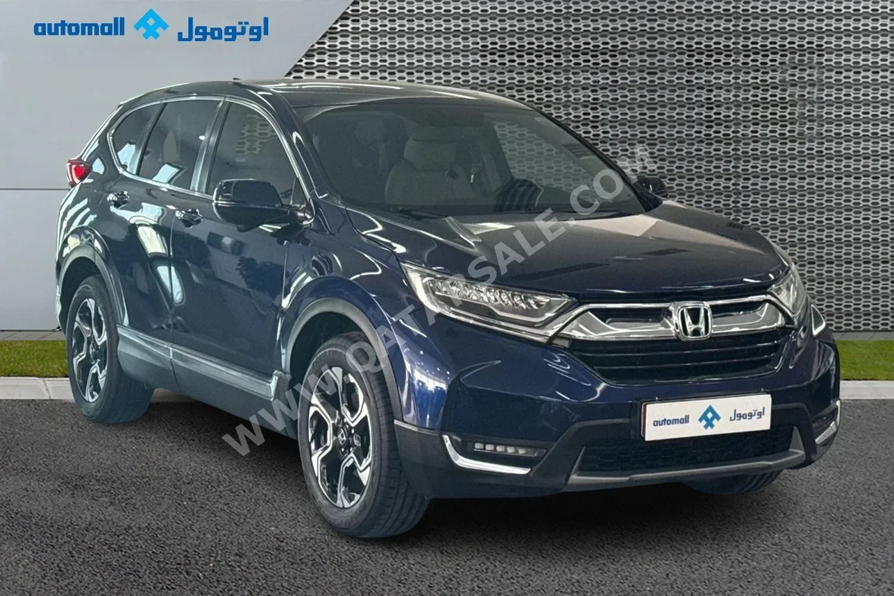 Honda  CRV  Touring  2019  Automatic  122,574 Km  4 Cylinder  Four Wheel Drive (4WD)  SUV  Blue  With Warranty