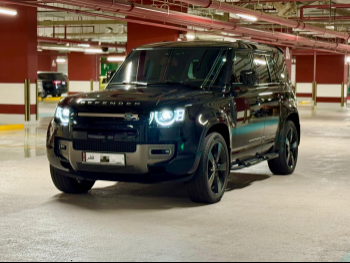 Land Rover  Defender  110 HSE  2025  Automatic  28,000 Km  6 Cylinder  Four Wheel Drive (4WD)  SUV  Black  With Warranty