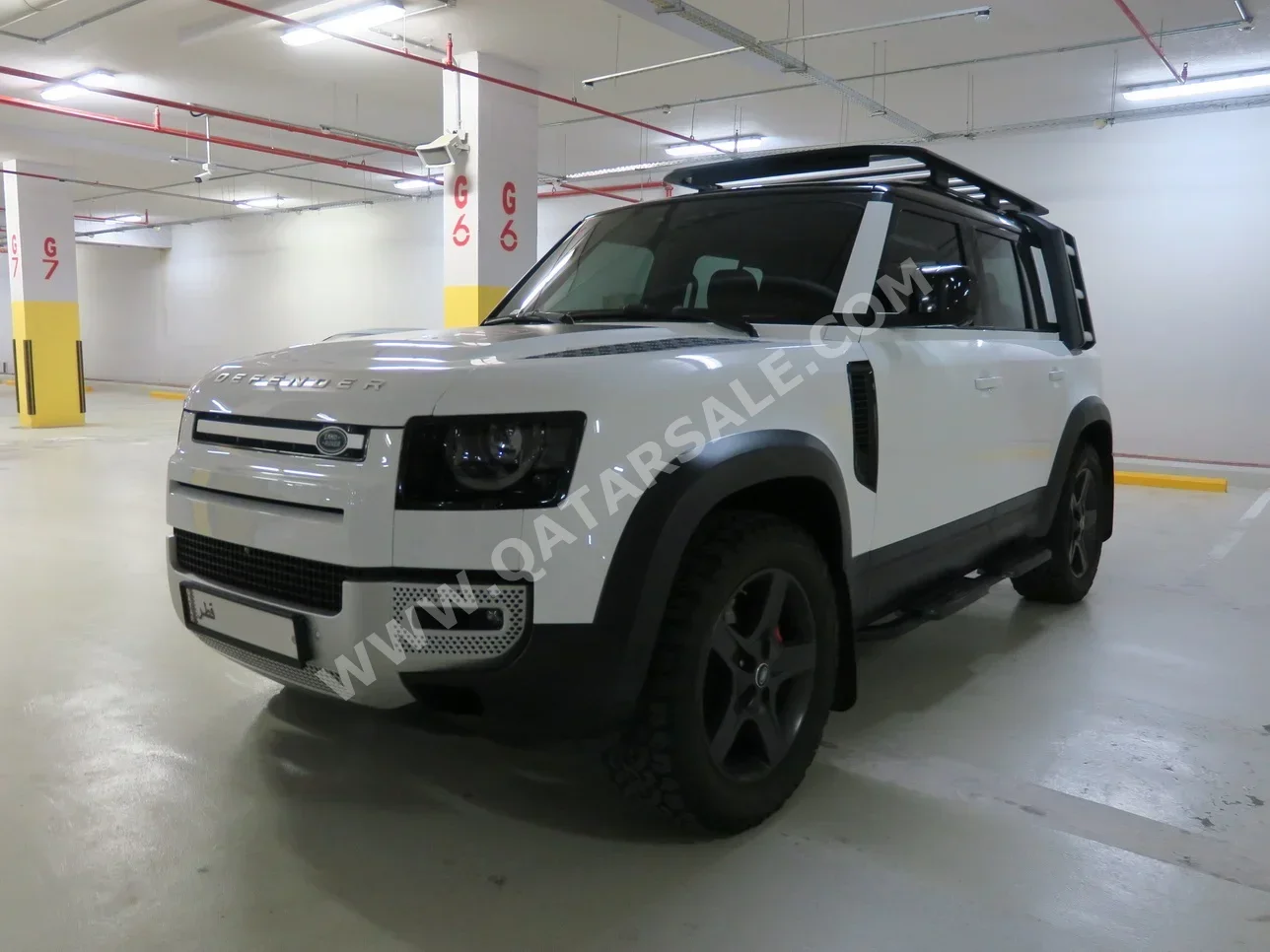 Land Rover  Defender  110  2021  Automatic  44,000 Km  6 Cylinder  Four Wheel Drive (4WD)  SUV  White