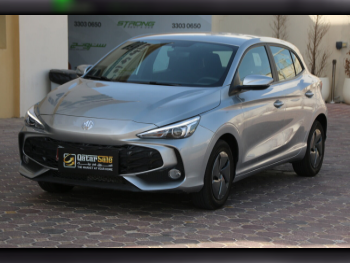 MG  3  2025  Automatic  8,000 Km  4 Cylinder  Front Wheel Drive (FWD)  Hatchback  Silver  With Warranty