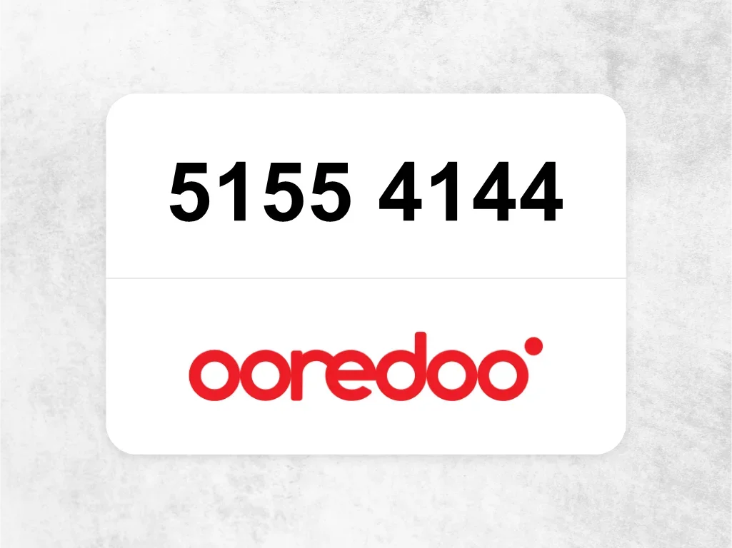Ooredoo Mobile Phone  5155 4144