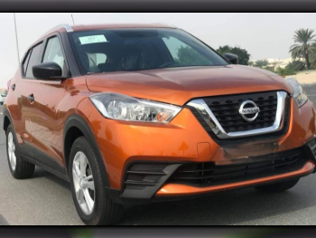 Nissan  Kicks  4 Cylinder  SUV ( AWD )  Orange  2020