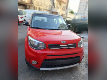 Kia  Soul  4 Cylinder  SUV ( AWD )  Red  2020