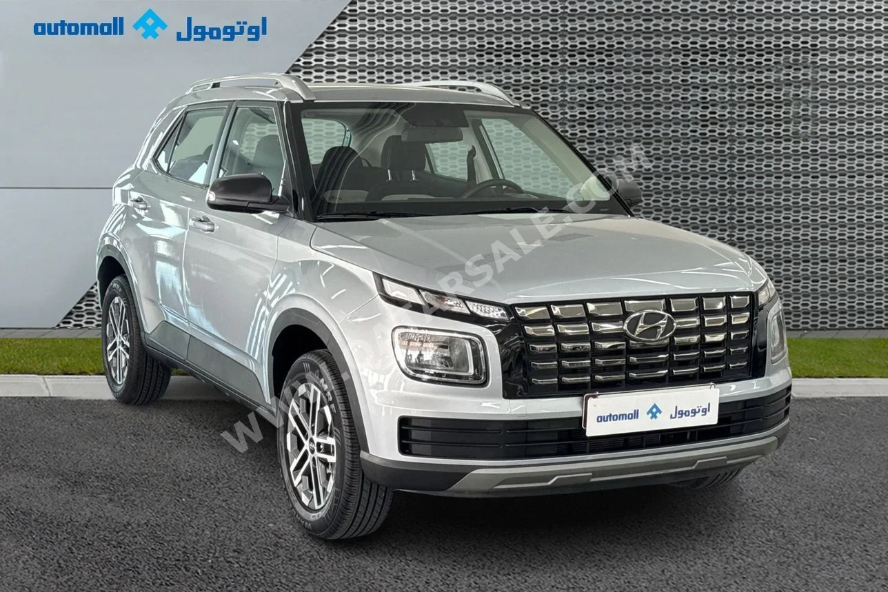 Hyundai  Venue  2024  Automatic  21,604 Km  4 Cylinder  Front Wheel Drive (FWD)  Classic  Silver  With Warranty