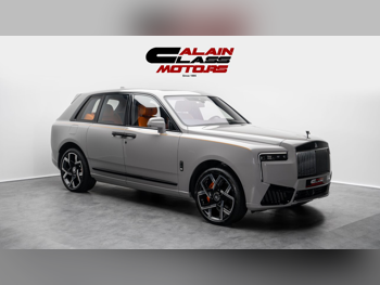 Rolls-Royce  Cullinan  Black Badge  2025  Automatic  39 Km  12 Cylinder  Four Wheel Drive (4WD)  SUV  Gray  With Warranty