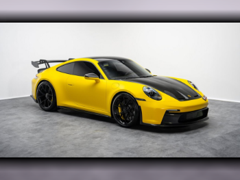 Porsche  911  GT3  2022  Manual  4,500 Km  6 Cylinder  Rear Wheel Drive (RWD)  Coupe / Sport  Yellow