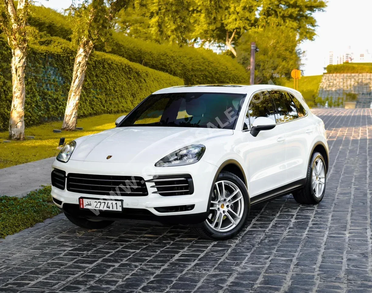 Porsche  Cayenne  2019  Automatic  115,000 Km  6 Cylinder  Four Wheel Drive (4WD)  SUV  White