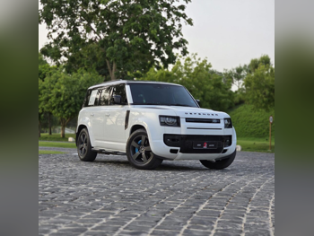 Land Rover  Defender  110 HSE  2023  Automatic  44,000 Km  6 Cylinder  Four Wheel Drive (4WD)  SUV  White  With Warranty