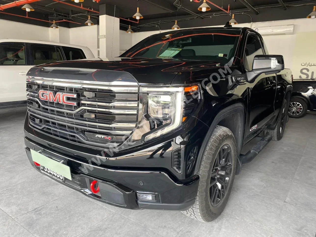 GMC  Sierra  AT4  2022  Automatic  70,000 Km  8 Cylinder  Four Wheel Drive (4WD)  Pick Up  Black  With Warranty