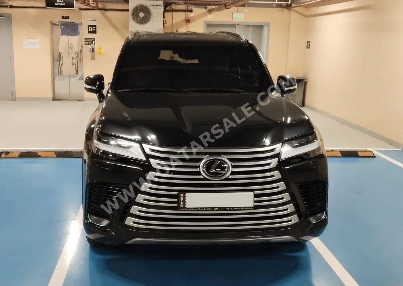 Lexus  LX  600 VIP  2022  Automatic  37,400 Km  6 Cylinder  Four Wheel Drive (4WD)  SUV  Black  With Warranty