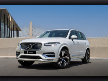 Volvo  XC  90  2024  Automatic  7,100 Km  4 Cylinder  Four Wheel Drive (4WD)  SUV  White  With Warranty