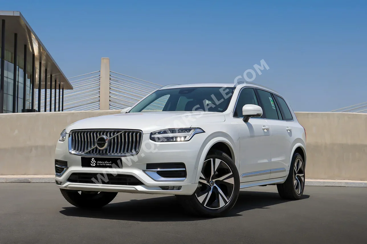 Volvo  XC  90  2024  Automatic  7,100 Km  4 Cylinder  Four Wheel Drive (4WD)  SUV  White  With Warranty