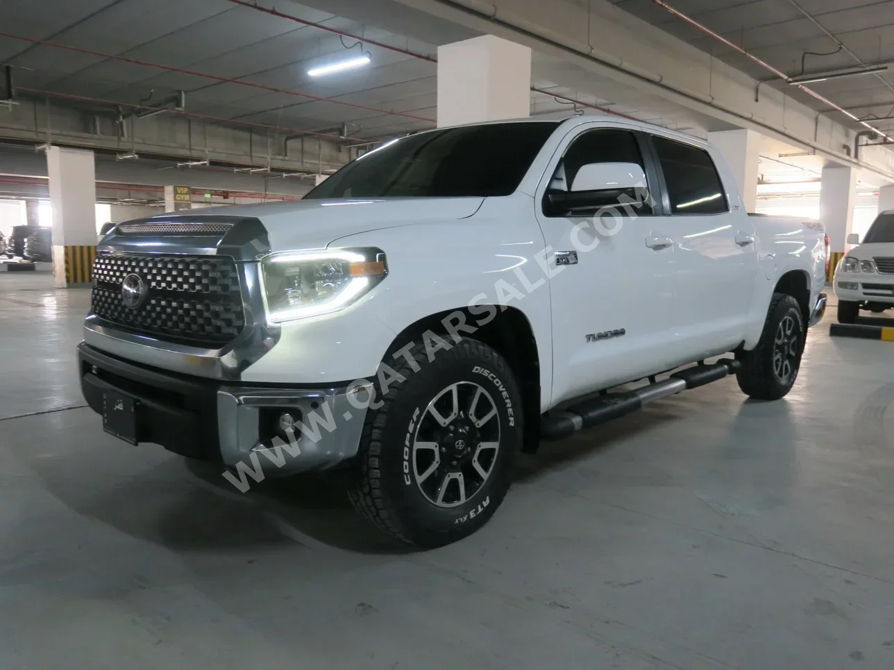 Toyota  Tundra  TRD  2019  Automatic  67,000 Km  8 Cylinder  Four Wheel Drive (4WD)  Pick Up  White  With Warranty